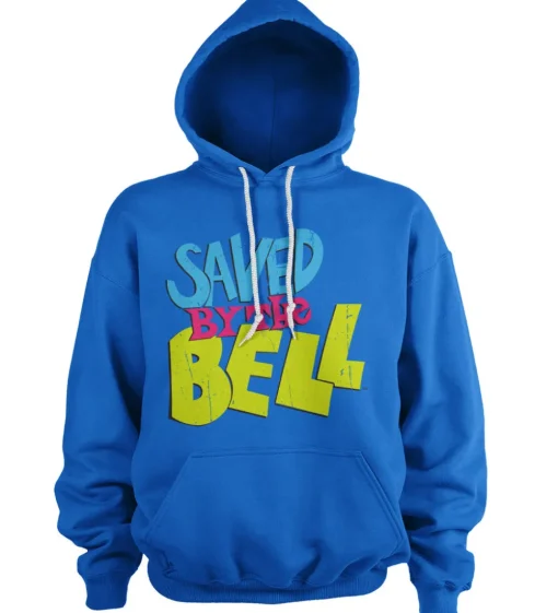 Saved By The Bell Distressed Logo Hoodie