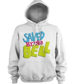 Saved By The Bell Distressed Logo Hoodie
