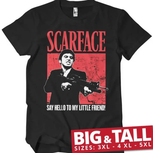 Say Hello To My Little Friend Big & Tall T-Shirt