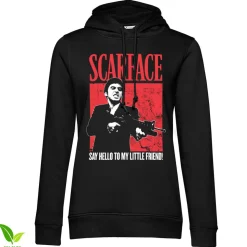 Say Hello To My Little Friend Girls Hoodie
