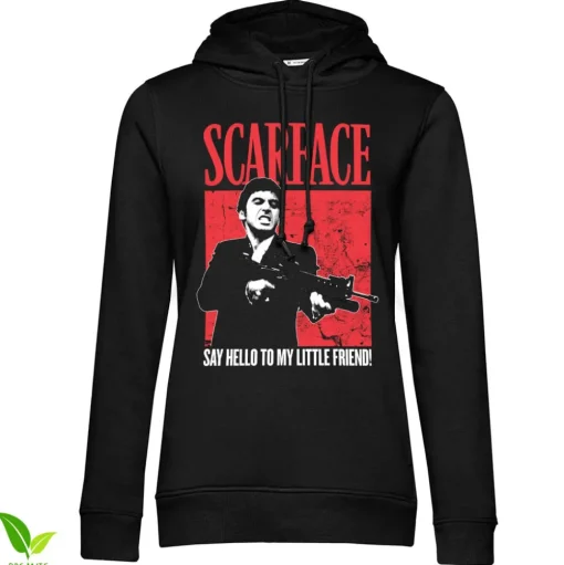 Say Hello To My Little Friend Girls Hoodie