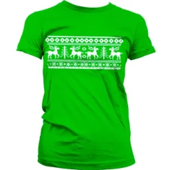 Scandinavian Christmas Girly Tee