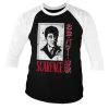 Scarface - Japanese Baseball 3/4 Sleeve Tee
