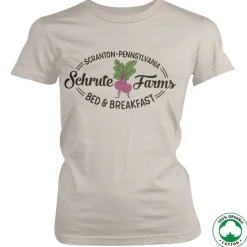Schrute Farms - Bed & Breakfast Organic Girly Tee