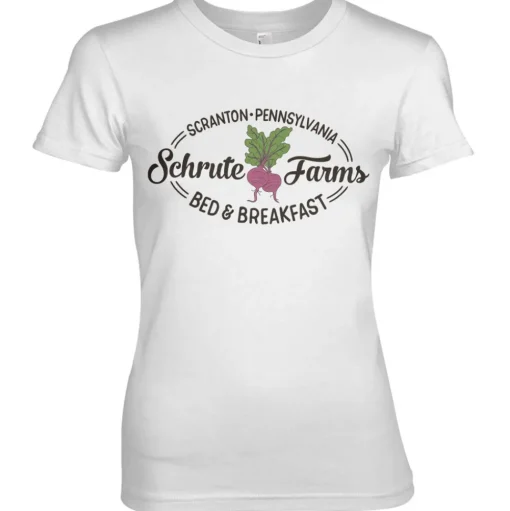 Schrute Farms - Bed & Breakfast Girly Tee