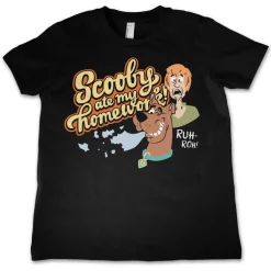 Scooby Ate My Homework Kids T-Shirt