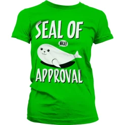 Seal Of Approval Girly Tee