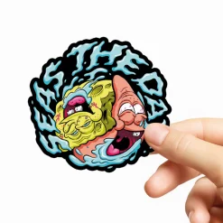 Seas The Day Sticker