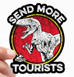 Send More Tourists Sticker