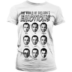Sheldons Emotions Girly Tee