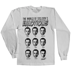 Sheldons Emotions Long Sleeve Tee