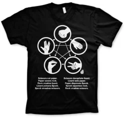 Sheldons Rock-Paper-Scissors-Lizard Game T-Shirt