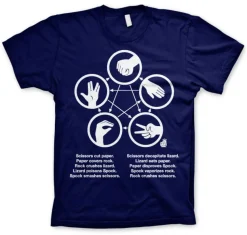 Sheldons Rock-Paper-Scissors-Lizard Game T-Shirt