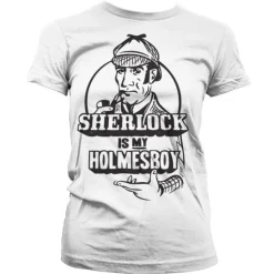Sherlock Is My Holmesboy Girly T-Shirt