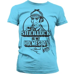 Sherlock Is My Holmesboy Girly T-Shirt