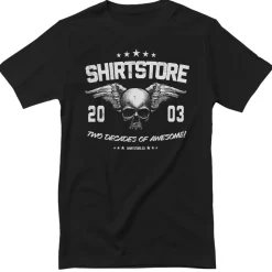Shirtstore Skull 'n Wings T-Shirt