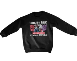Side By Side Bullies Don't Stand A Chance Kids Sweatshirt