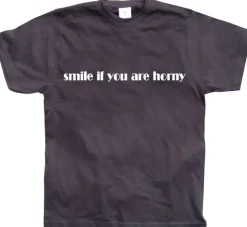 Smile If You Are Horny T-Shirt