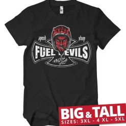 Smiling Devil Speed Shop Big & Tall T-Shirt