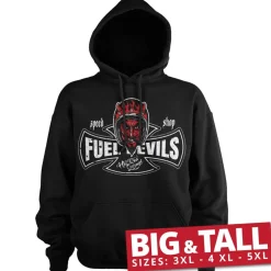 Smiling Devil Speed Shop Big & Tall Hoodie