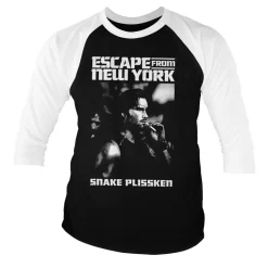 Smoking Snake Baseball 3/4 Sleeve Tee