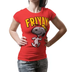 Snoopy - Friyay! Girly Tee