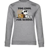 Snoopy - Too Cool For School Girly Hoodie