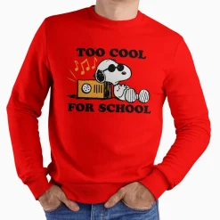 Snoopy - Too Cool For School Sweatshirt