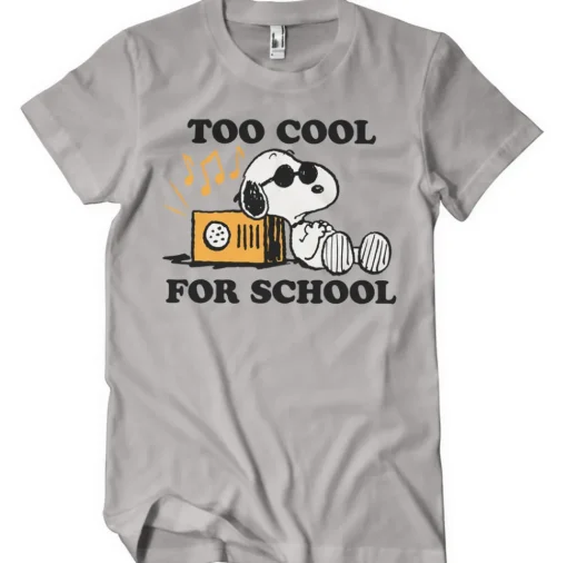 Snoopy - Too Cool For School T-Shirt