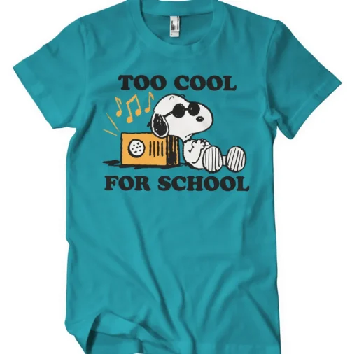 Snoopy - Too Cool For School T-Shirt