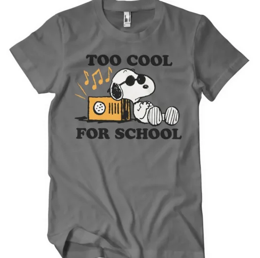 Snoopy - Too Cool For School T-Shirt