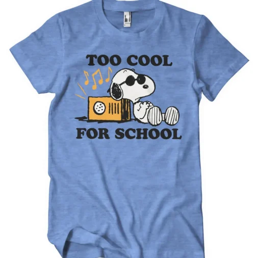 Snoopy - Too Cool For School T-Shirt
