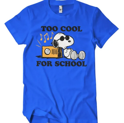 Snoopy - Too Cool For School T-Shirt
