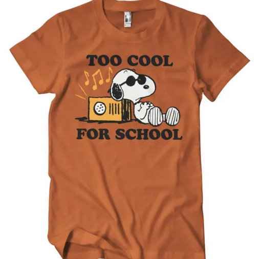 Snoopy - Too Cool For School T-Shirt