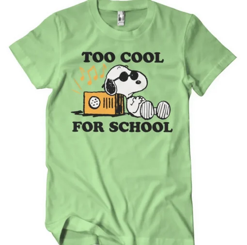 Snoopy - Too Cool For School T-Shirt