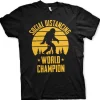 Social Distancing World Champion T-Shirt
