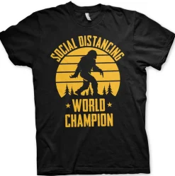 Social Distancing World Champion T-Shirt