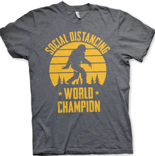 Social Distancing World Champion T-Shirt