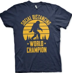 Social Distancing World Champion T-Shirt