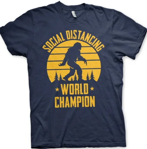 Social Distancing World Champion T-Shirt