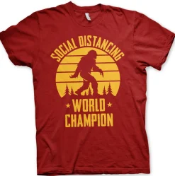 Social Distancing World Champion T-Shirt