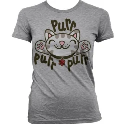 Soft Kitty - Purr-Purr-Purr Girly T-Shirt
