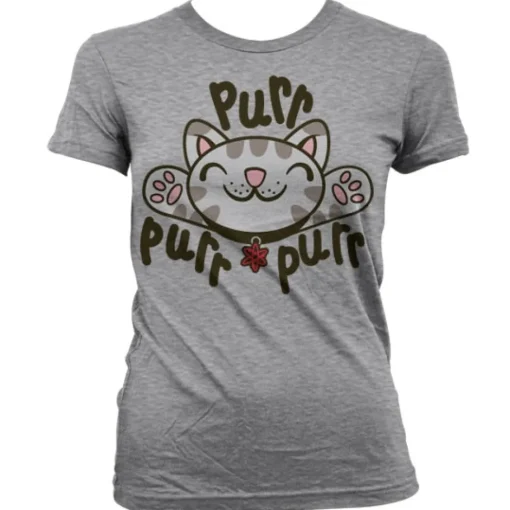 Soft Kitty - Purr-Purr-Purr Girly T-Shirt