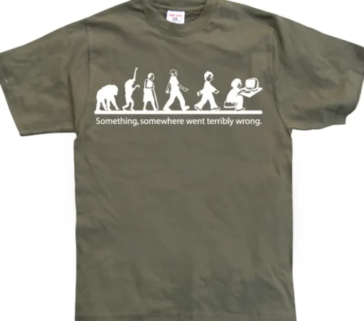 Something, somewhere went terrible wrong! T-Shirt