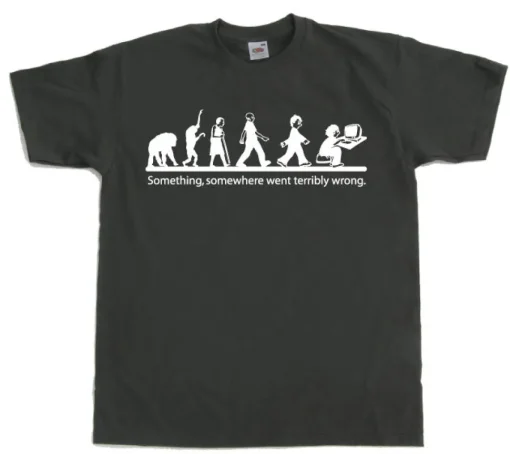 Something, somewhere went terrible wrong! T-Shirt