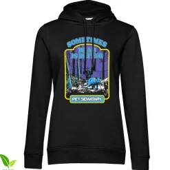 Sometimes Dead Is Better Girls Hoodie