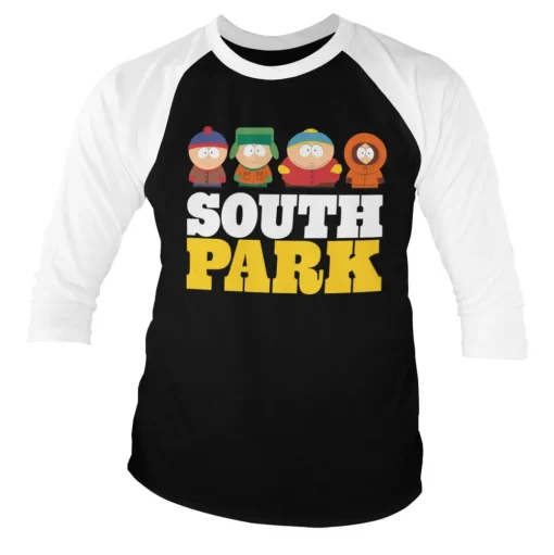 South Park Baseball 3/4 Sleeve Tee