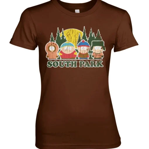South Park Distressed Girly Tee