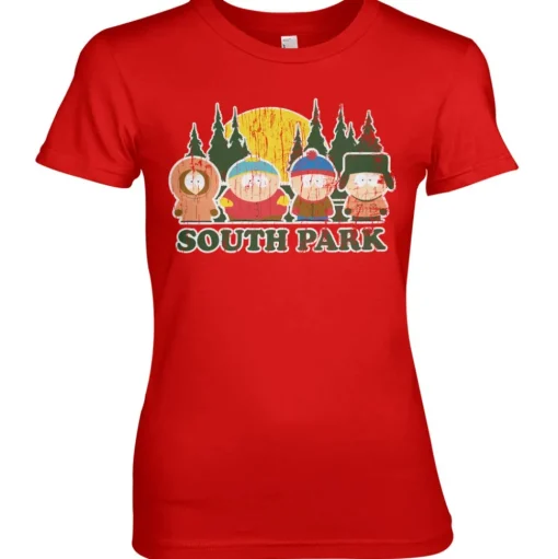 South Park Distressed Girly Tee