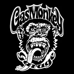 Spitting Monkey Sticker